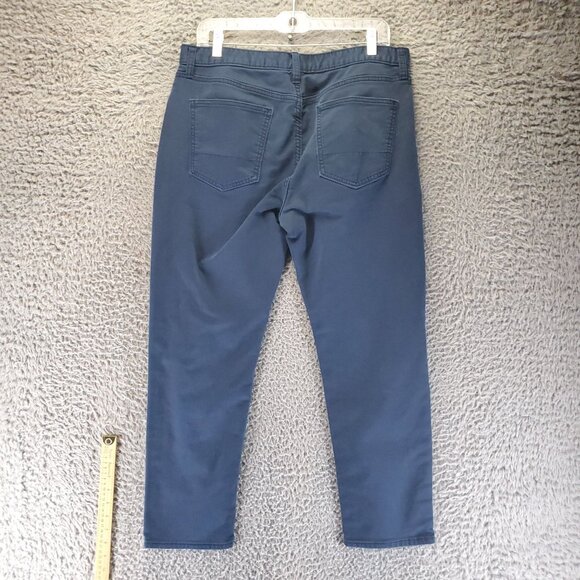 Banana Republic Jeans Mens 34x30 Navy Blue Travel Jean Athletic Fit Stretch - Picture 11 of 12